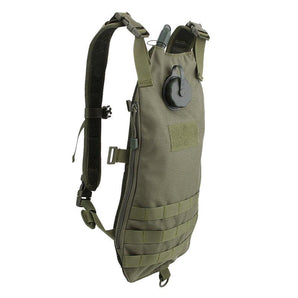 Backpack for water drinking bag 2-3L - Olive Green-Wosport-