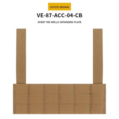 Chest Rig Molle Expansion panel - Coyote-Wosport-