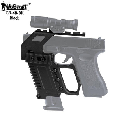 GB-48 Rail Base Loading Device for G17 / G18 / G19 ( Black )-Wosport-
