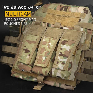 Tasca portacaricatori Wosport JPC 2.0 Tripla 5.56 — Multicam-Wosport-
