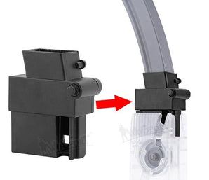 Lever Speedloader MP5 Adapter - Black-Wosport-