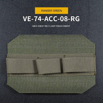 MK4 Chest Rig 40mm grenades Insert - Ranger Green-Wosport-