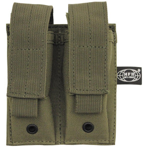 Tasca portacaricatori MOLLE MFH Double — Olive Drab-MFH-