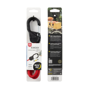 Elastico con moschettoni SlideLock Nite Ize Carabiner Bungee — Rosso-NITE IZE-