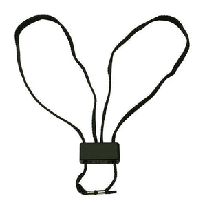 Textile disposable handcuffs - black, 5 pieces-ESP-