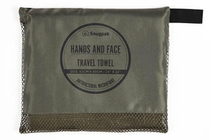 Travel Towel Hands a Face, olive-SNUGPAK-