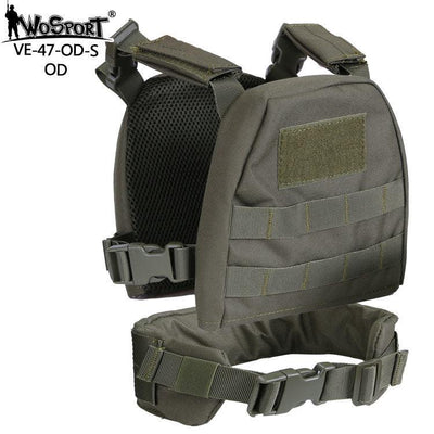 WST Child Tactical Vest - OD-Wosport-XS-