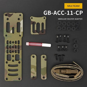 WST Modular Aluminium holster platform adapter - MC-Wosport-