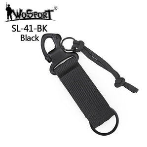 Portachiavi Wosport Multifunction Keychain — Nero-Wosport-