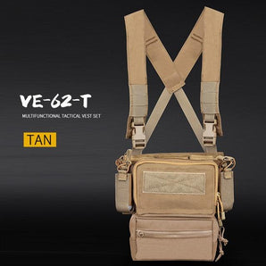 Chest rig Wosport D3-TMVS — Coyote-Wosport-